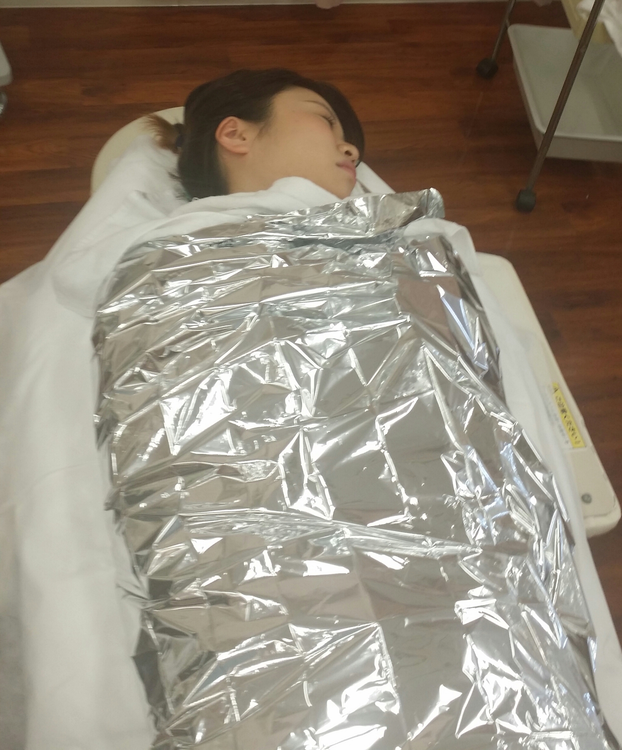 全身パックをしました 正式名称はアンヴロップモンです アーティスティックb