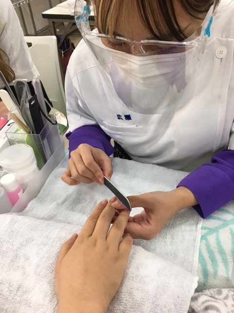 ネイル実習 相モデル アーティスティックb